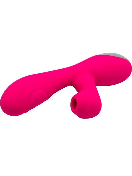 Alive Caribbean Shine - Vibratore Rabbit Fucsia con Aspirazione