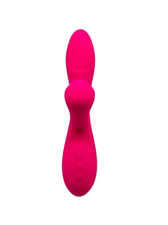 Alive Caribbean Shine - Vibratore Rabbit Fucsia con Aspirazione