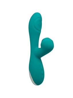Alive Caribbean Shine - Vibratore Rabbit Blu con Aspirazione