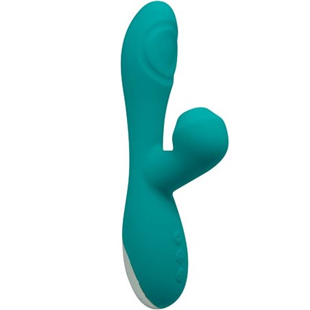 Alive Caribbean Shine - Vibratore Rabbit Blu con Aspirazione