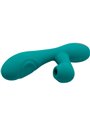 Alive Caribbean Shine - Vibratore Rabbit Blu con Aspirazione