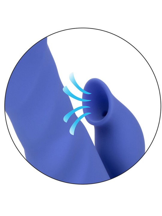 Calexotics L.A. Love - Vibratore Succhia Clitoride in Silicone Blu