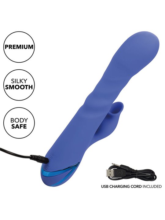 Calexotics L.A. Love - Blue Silicone Clitoral Suction Vibrator