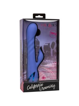 Calexotics L.A. Love - Vibratore Succhia Clitoride in Silicone Blu