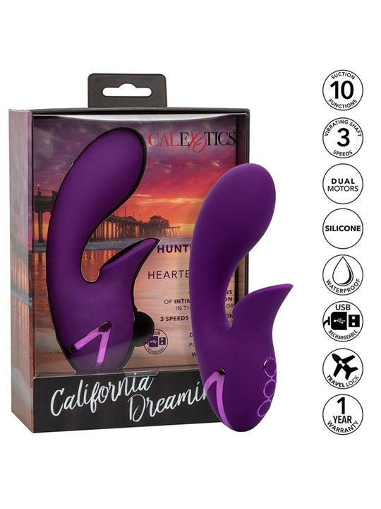 Calexotics Huntington Beach - Purple Clitoral Suction Vibrator