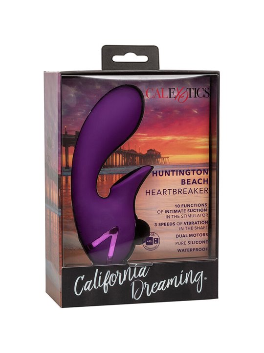 Calexotics Huntington Beach - Purple Clitoral Suction Vibrator
