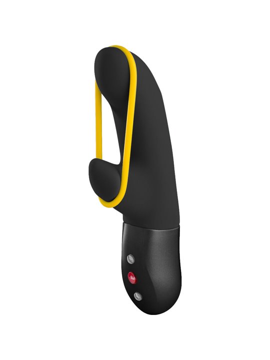 Fun Factory Amorino - Vibratore Rabbit Impermeabile in Silicone Nero