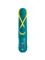 Fun Factory Amorino - Vibratore Rabbit Impermeabile in Silicone Azzurro