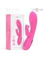Intense Randall - Vibratore Rabbit in Silicone Rosa 10 Funzioni
