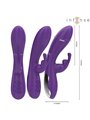 Intense Randall - Purple Silicone Rabbit Vibrator with 10 Functions