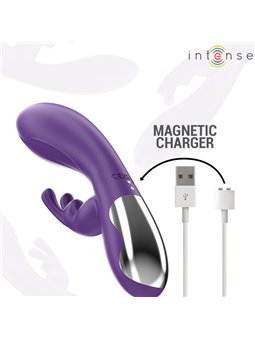Intense Randall - Purple Silicone Rabbit Vibrator with 10 Functions