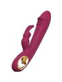 Toyjoy Taygeta - Vibratore Rabbit in Silicone Bordeaux 21 Cm