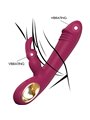 Toyjoy Taygeta - Vibratore Rabbit in Silicone Bordeaux 21 Cm