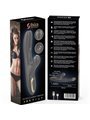 Ibiza Double Clamping - Vibratore Rabbit Succhia Clitoride Nero