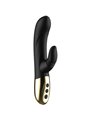 Ibiza Licking Rabbit - Vibratore in Silicone Nero con Funzione Leccata
