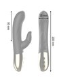 Ibiza Licking Rabbit - Vibratore in Silicone Nero con Funzione Leccata