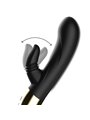 Ibiza Licking Rabbit - Vibratore in Silicone Nero con Funzione Leccata