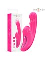 Intense Emi - Fuchsia Silicone Rabbit Vibrator with Pulsations