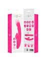 Intense Emi - Fuchsia Silicone Rabbit Vibrator with Pulsations
