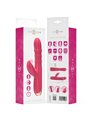 Intense Chloe - Multifunction Rabbit Vibrator in Red Silicone