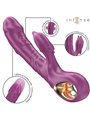 Intense Halle - Purple Rabbit Vibrator with Dolphin Stimulator