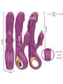 Intense Halle - Purple Rabbit Vibrator with Dolphin Stimulator