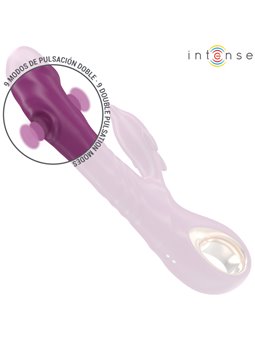 Intense Halle - Purple Rabbit Vibrator with Dolphin Stimulator
