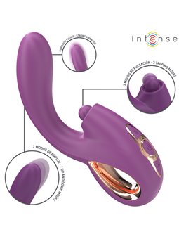 Intense Lali - Vibratore Punto G Multifunzionale con Funzione Spinta