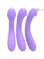 Intense Becky - 19 cm Purple Silicone Vibrator with Heat Function