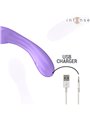 Intense Becky - 19 cm Purple Silicone Vibrator with Heat Function