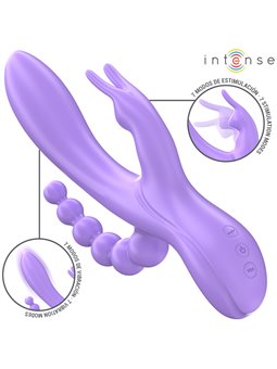 Intense Miko - Silicone Rabbit Vibrator for Triple Stimulation