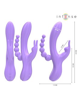 Intense Miko - Silicone Rabbit Vibrator for Triple Stimulation