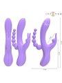 Intense Miko - Silicone Rabbit Vibrator for Triple Stimulation