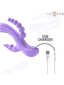Intense Miko - Silicone Rabbit Vibrator for Triple Stimulation