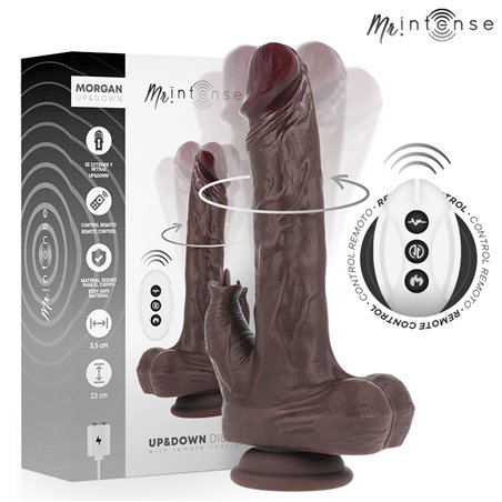 Mr. Intense Morgan - Vibratore Realistico Su e Giù con Telecomando