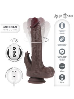 Mr. Intense Morgan - Realistic Up and Down Vibrator with Remote Control