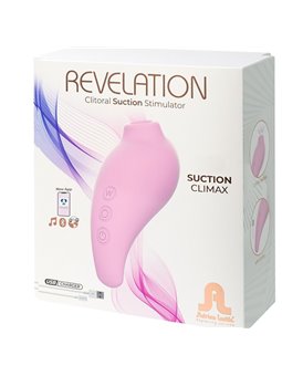 Adrien Lastic Revelation - Massaggiatore Clitoride Rosa con Aspirazione