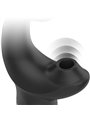 Ibiza Fingering and Pulsing - Vibratore Rabbit Succhia Clitoride Nero