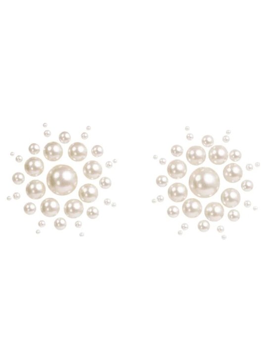 Leg Avenue Isla - Glitter and Rhinestone Adhesive Nipple Covers