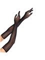 Leg Avenue - Guanti Lunghi a Rete Nera Stile Opera Taglia Unica