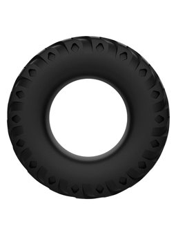 Addicted Toys - Set di Anelli Fallici in Silicone Nero 4 Pezzi
