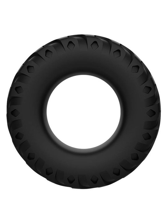 Addicted Toys - Set di Anelli Fallici in Silicone Nero 4 Pezzi
