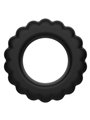 Addicted Toys - Set di Anelli Fallici in Silicone Nero 4 Pezzi