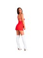 Livco Corsetti LC 90722 - Christmas-Themed Top + Thong Size L/XL