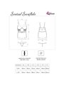 Livco Corsetti LC 90603 - Chemise + Perizoma Tema Natale Taglia L/XL