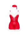 Livco Corsetti LC 90607 - Chemise + Perizoma Tema Natale Taglia L/XL