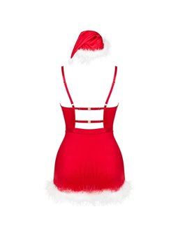 Livco Corsetti LC 90607 - Christmas Theme Chemise + Thong Size L/XL