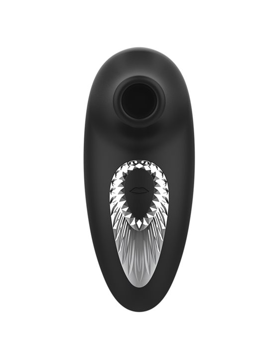 Black&Silver Drake - Black Clitoral Sucking Massager Vibrator