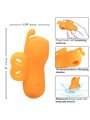 Calexotics Buzzing Vibe - Stimolatore da Dito 10 Vibrazioni Arancione