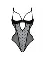 Passion Marina - Body Nero a Coppe Aperte Taglia S/M